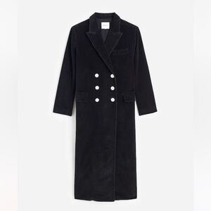 Alexa Chung for Madewell oversized corduroy trench